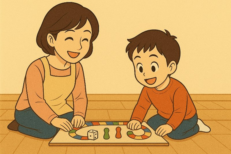 母とのすごろくの思い出